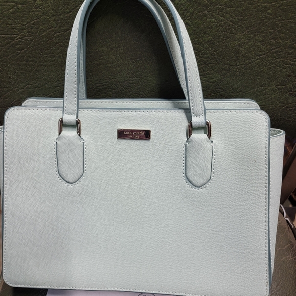 Kate Spade Laurel Way Reese Mint Saffiano Satchel - Picture 1 of 5